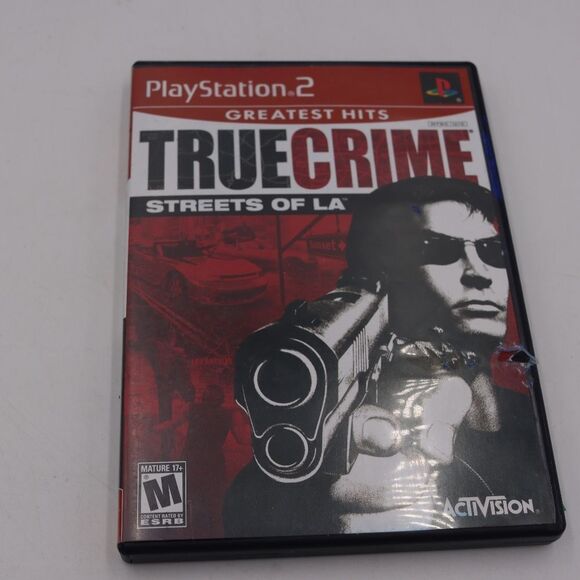 PS2 True Crime Streets of LA Playstation Retro Action Adventure Game - Picture 1 of 6